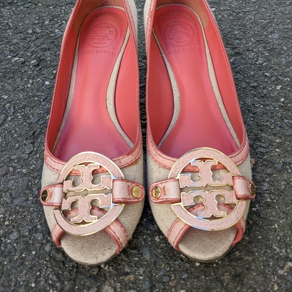 Tory Burch Amanda 65mm open toe wedge - Picture 2 of 5